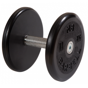 Гантель неразборная с вращающейся ручкой классик 11кг MB-FdbEM-B11 MB Barbell