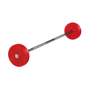 Штанга неразборная 25 кг d=25мм цветная  MB-BarMW-C25 MB Barbell