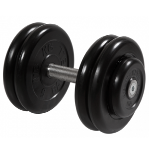 Гантель неразборная с вращающейся ручкой профи 23,5кг MB-FdbM-B23,5 MB Barbell