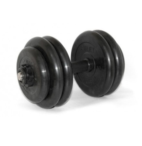 Гантель разборная 26,5кг d=26 мм MB-FdbMd26-At26,5 MB Barbell