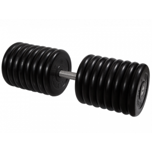 Гантель неразборная с вращающейся ручкой профи 81кг MB-FdbM-B81 MB Barbell