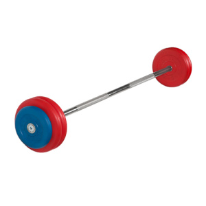 Штанга неразборная 30 кг d=25мм цветная MB-BarMW-C30 MB Barbell