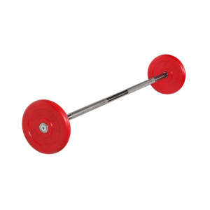 Штанга неразборная 15 кг d=25мм 15 кг цветная MB-BarMW-C15 MB Barbell