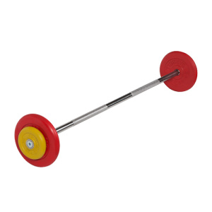 Штанга неразборная 17,5 кг d=25мм цветная MB-BarMW-C17,5 MB Barbell
