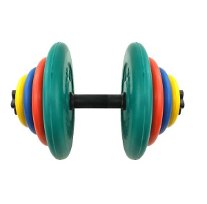 Гантель разборная цветная 39,1кг d=26 мм MB-FdbMd26-St39,1 MB Barbell
