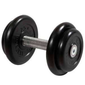 Гантель неразборная с невращающейся ручкой профи 8,5 кг MB-FdbM-BN8,5 MB Barbell