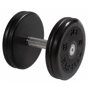 Гантель неразборная с невращающейся ручкой классик 16 кг MB-FdbEM-BN16 MB Barbell