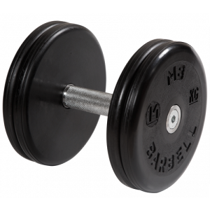 Гантель неразборная с невращающейся ручкой классик 14 кг MB-FdbEM-BN14 MB Barbell