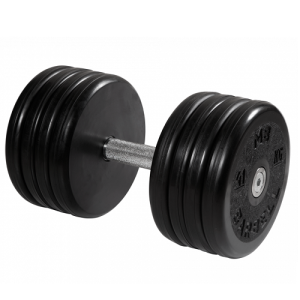 Гантель неразборная с вращающейся ручкой классик 41кг MB-FdbEM-B41 MB Barbell