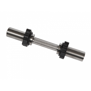 Гриф гантельный d=50мм L390мм вес 5кг MB-BarM50-M390B MB Barbell