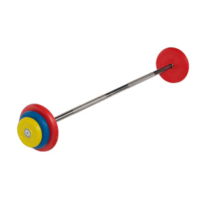 Штанга неразборная 22,5 кг d=25мм цветная MB-BarMW-C22,5 MB Barbell