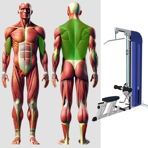 Вертикально горизонтальная тяга MB 3.02 N MB Barbell