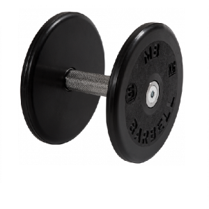 Гантель неразборная с невращающейся ручкой классик 6 кг MB-FdbEM-BN6 MB Barbell