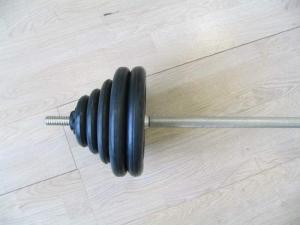 Штанга разборная черная d=30мм 88,6 кг MB-B30-88,6-1800 MB Barbell