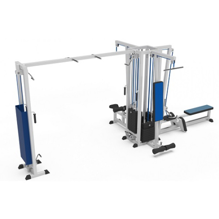 Мультистанция 4-ех позиционная с перекрестной тягой MB 3.16 MB Barbell