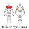 Уличный тренажер Жим от груди сидя S401 IronKing